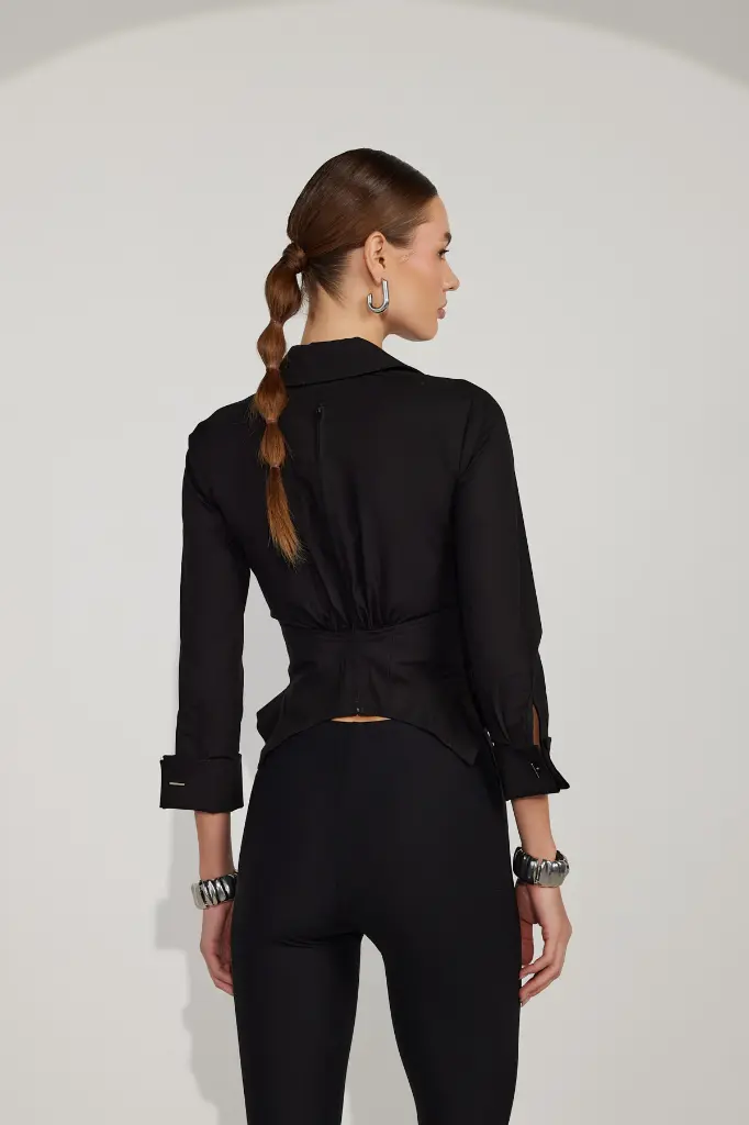 Essential 100% Cotton Corset Shirt