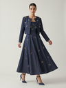 THICK WITH BEAD EMBROIDERY Dress