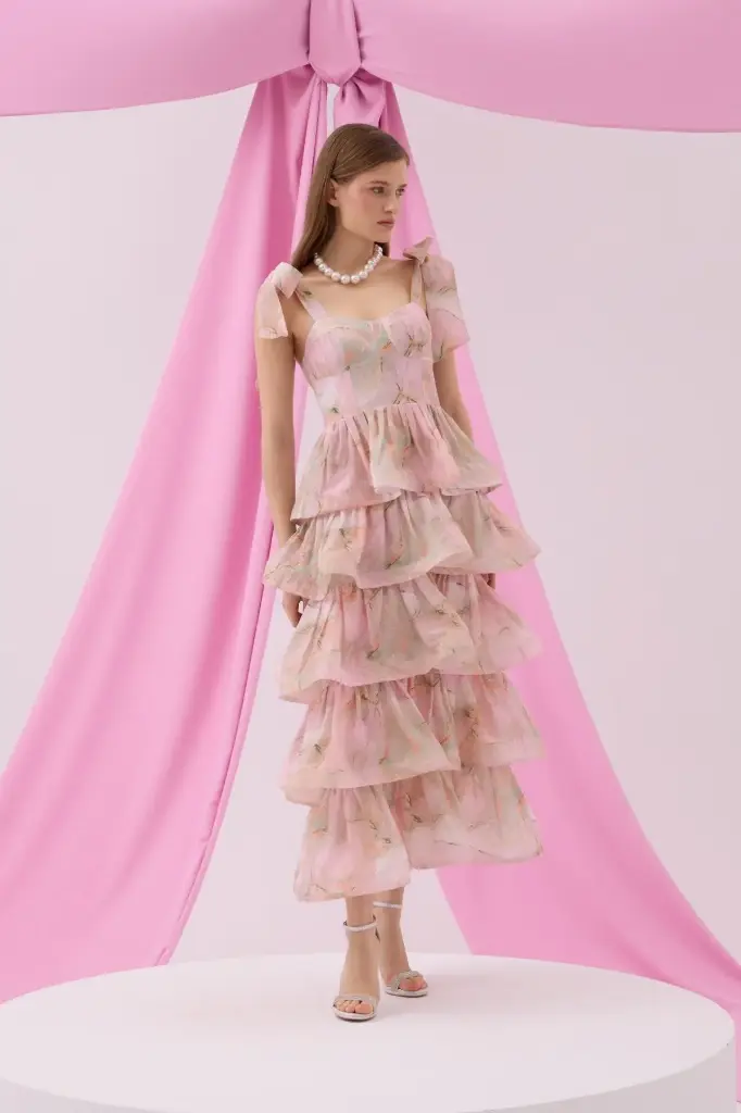 Turkish Delight Fluffy Dress