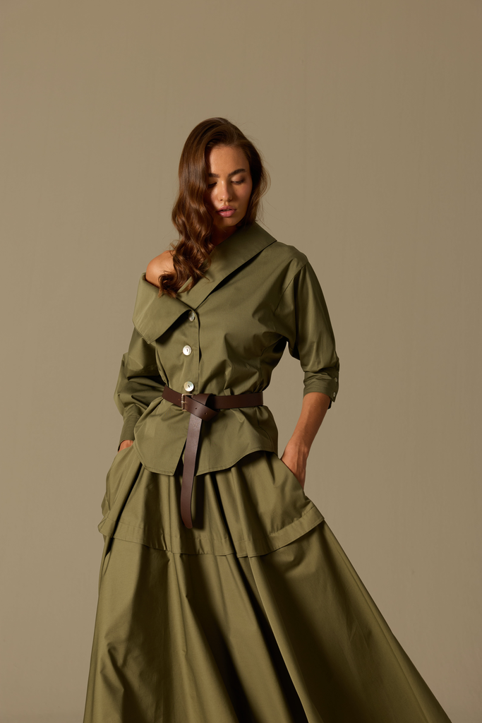 The iconic Lady D shirt is made from 100% cotton.