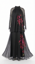2525051 Floral print collar B