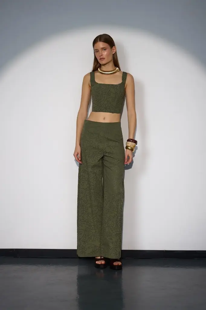 Blooming Grace Straight Cut Pants from Blooming Grace