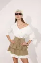 قميص ليدي دي الأيقوني مصنوع من القطن بنسبة 100%