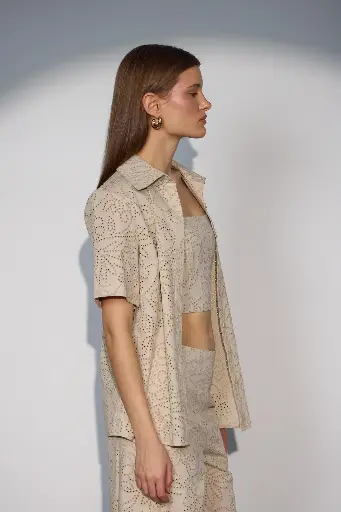 [25S1520] Short Sleeve Shirt from Blooming Grace