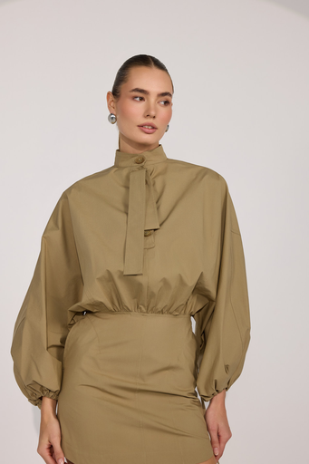 [26s30001] Crown Safari Shirt