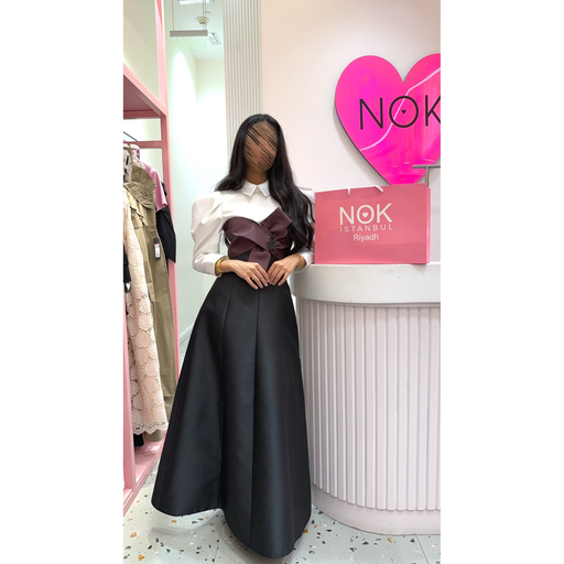 DRESS WITH A BOW, CHEST