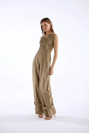 [25S1507] Elegant Twist Jumpsuit
